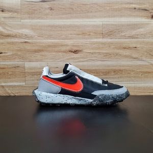 Nike Waffle Racer Crater Photon Dust Crimson Shoes Women's Size 5
